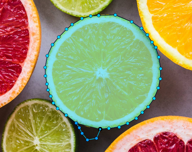 Editing a mask by adding a new path